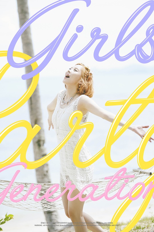 少女時代宣傳照公開 Tiffany秀美背秀英頭戴花環似花仙子【組圖】