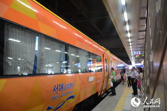 “金色列車”帶你體驗韓國西海岸浪漫美景【組圖】
