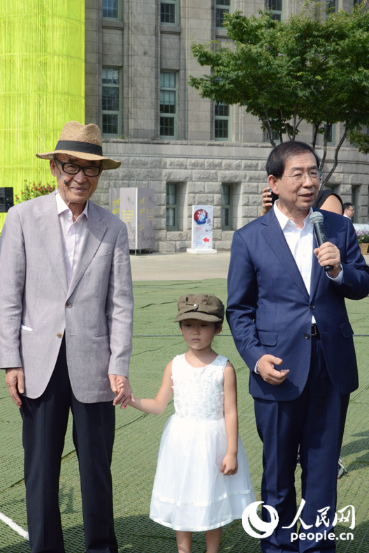 首爾圖書館變身“韓屋”  講述市民的光復故事【組圖】
