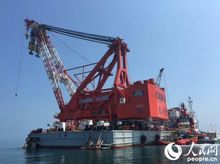 韓國“世越號”打撈工作今日啟動 韓媒稱史無前例的挑戰【組圖】