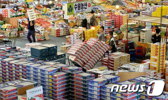 中秋將至 韓國商家備貨忙【組圖】