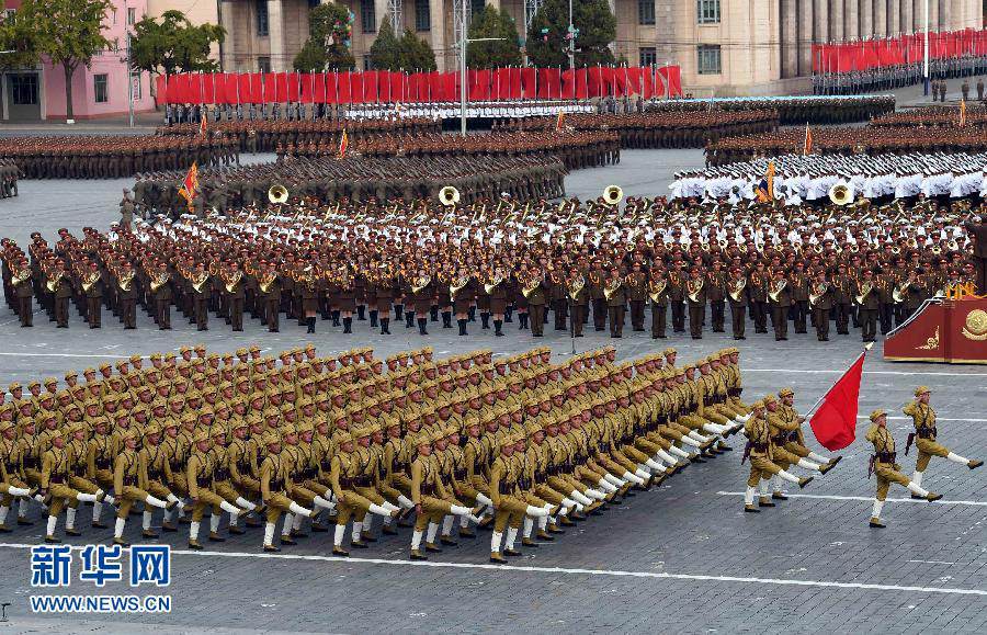 朝鮮勞動黨建黨70周年舉行大閱兵【高清組圖】
