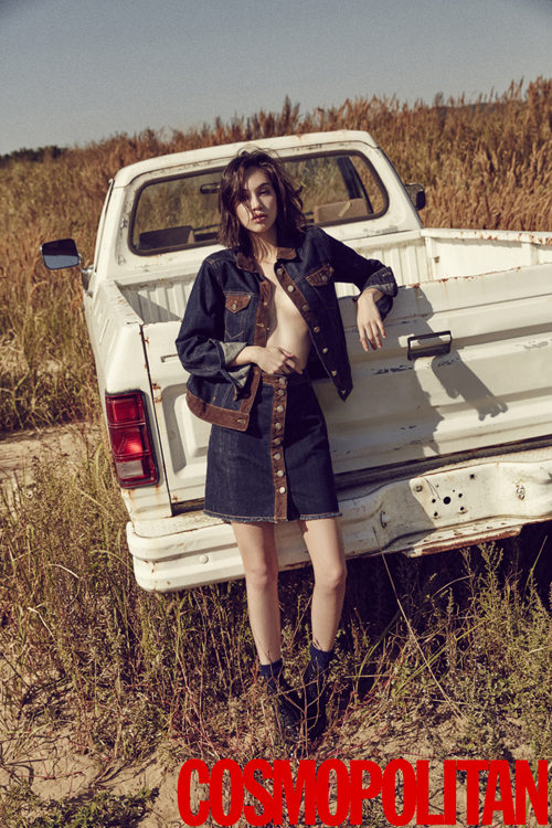 權志龍緋聞女友水原希子登韓雜志封面 溫柔性感散發多重魅力【組圖】