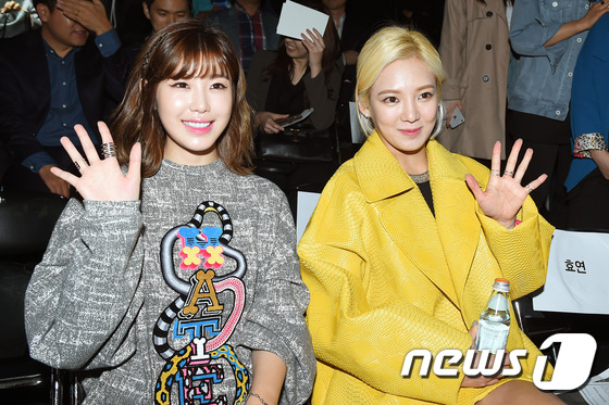 少女時代樸信惠李菲兒首爾時裝周比美 秀英男友風裝扮個性十足【組圖】