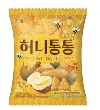 資料圖片：韓國蜂蜜黃油味零食走俏。