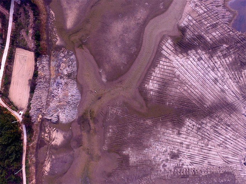 韓國忠南地區大旱 蓄水庫見底（高清組圖）