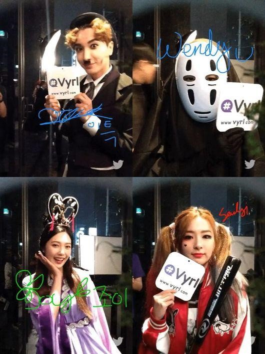 SM娛樂萬圣節派對嗨翻天 少女時代EXO孫妍在f(x)齊變裝【組圖】