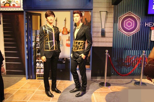 權志龍崔始源金秀賢李敏鎬 韓星蠟像到底像不像【組圖】