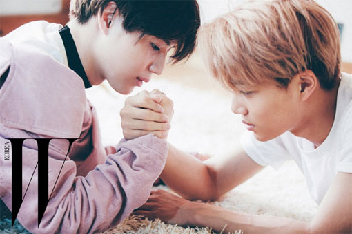 EXO成員KAI攜手鄭秀晶SHINee泰民拍寫真 盡顯青春夢幻【組圖】