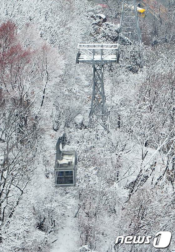 首爾普降大雪 韓國多地發布大雪警報【組圖】