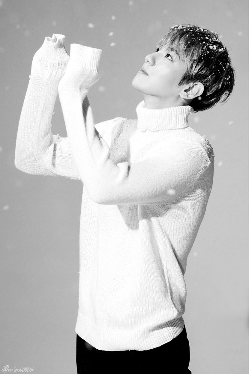 EXO化身各色雪中美男 《Sing For You》黑白預告照發布 （組圖）