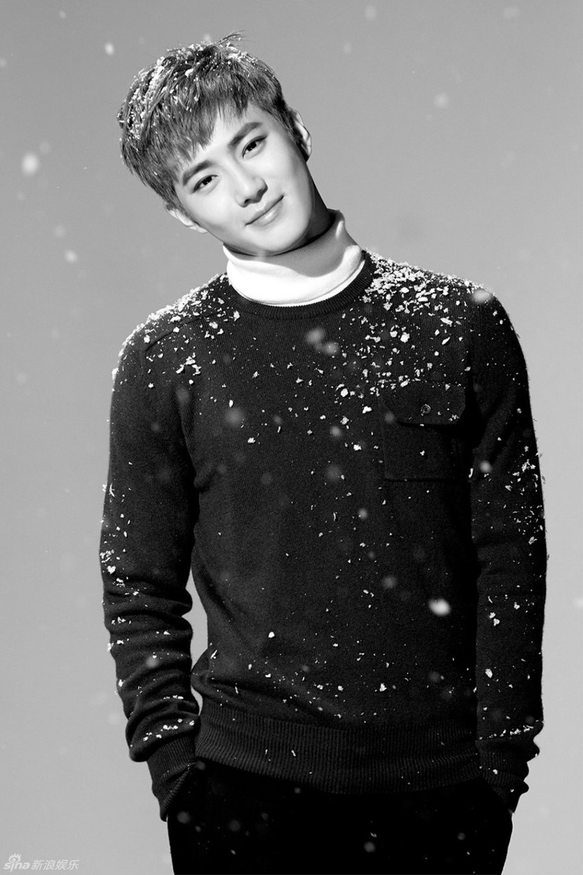 EXO化身各色雪中美男 《Sing For You》黑白預告照發布 （組圖）