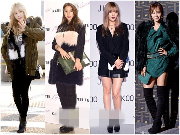 少女時代允兒泰妍CL樸敏英泫雅 韓國女星教你秀出皮草style【組圖】