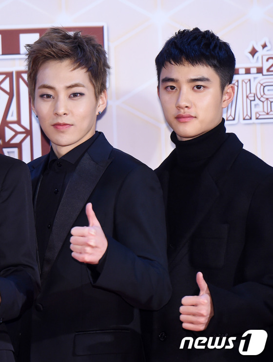 “KBS歌謠大祝祭”紅毯匯總 exo少女時代鄭容和Got7齊現身【組圖】