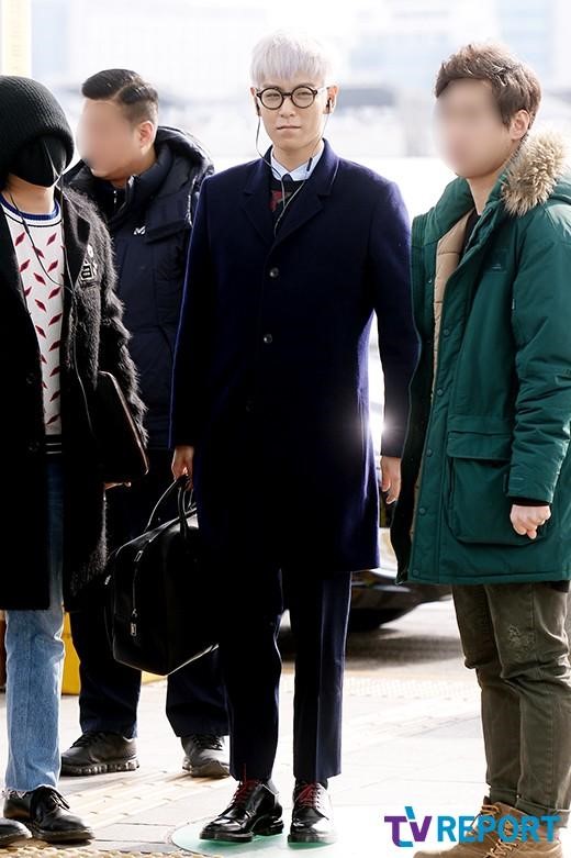 bigbang現身機場飛巴黎 權志龍黑帽遮臉顯神秘【組圖】 