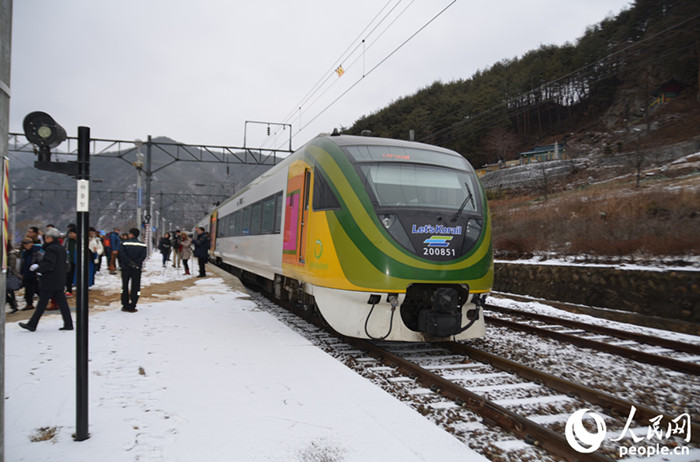 火車旅行是當下韓國最熱門的一種出行方式。 李美林 攝