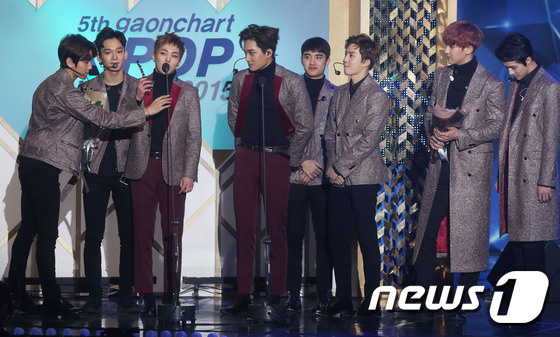 “Gaon Chart K-POP ”頒獎典禮匯總 bigbang成為五冠王【組圖】