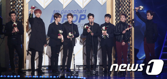 “Gaon Chart K-POP ”頒獎典禮匯總 bigbang成為五冠王【組圖】