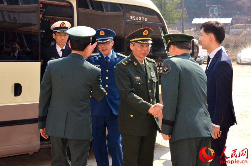 中韓雙方今日舉行第三輪在韓中國人民志愿軍烈士遺骸裝殮儀式