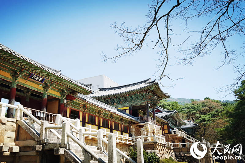 慶州是韓國的千年古都，擁有佛國寺、石窟庵等豐富的歷史文化遺產。周玉波 攝