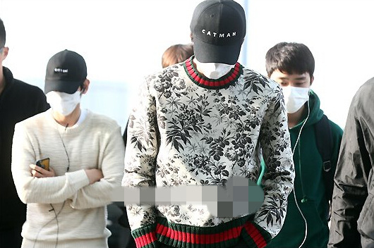 EXO赴沈陽參加公演 口罩遮面現身機場【組圖】