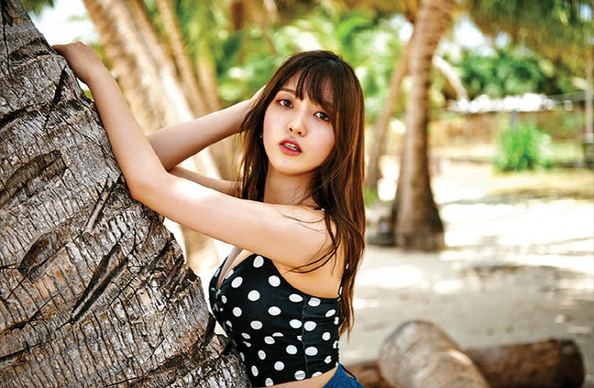 AOA新專輯海灘夏日風 熱褲迷你裙秀性感身材【組圖】