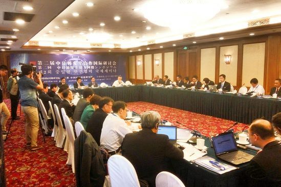 5月30日，由中國國際問題研究院主辦的“第二屆中日韓安全合作國際研討會”在京召開。（中國日報 張隕璧攝）