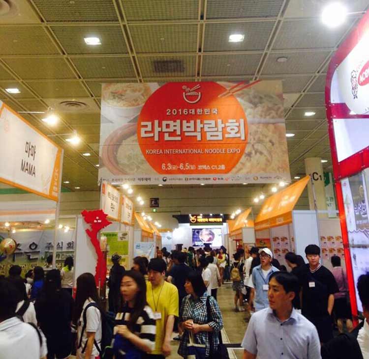 韓國舉辦“2016拉面博覽會” 各國拉面讓人大飽口福（組圖） 