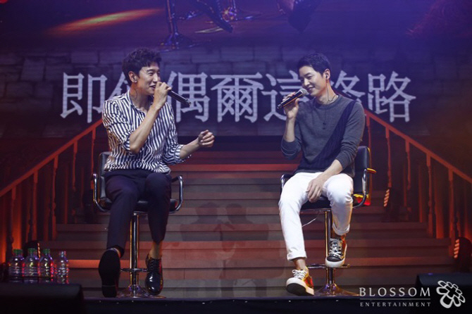 宋仲基香港粉絲見面會現場照 李光洙王祖藍助陣【高清組圖】