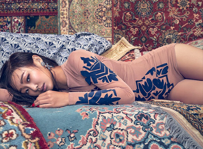 SISTAR新專輯宣傳照 孝琳昭宥等躺床秀性感美腿【組圖】