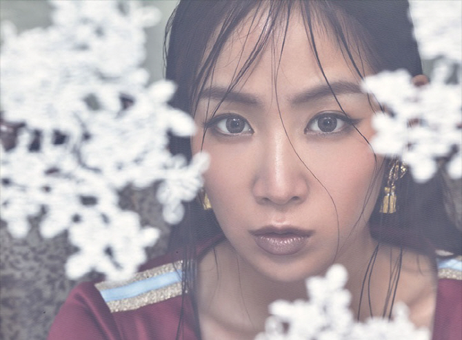 SISTAR新專輯宣傳照 孝琳昭宥等躺床秀性感美腿【組圖】