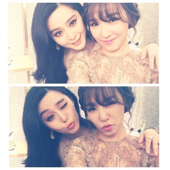 宋仲基吳彥祖全智賢范冰冰少女時代 中韓明星合照顏值PK【組圖】