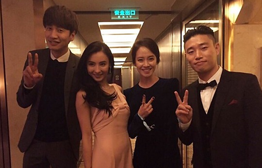 宋仲基吳彥祖全智賢范冰冰少女時代 中韓明星合照顏值PK【組圖】