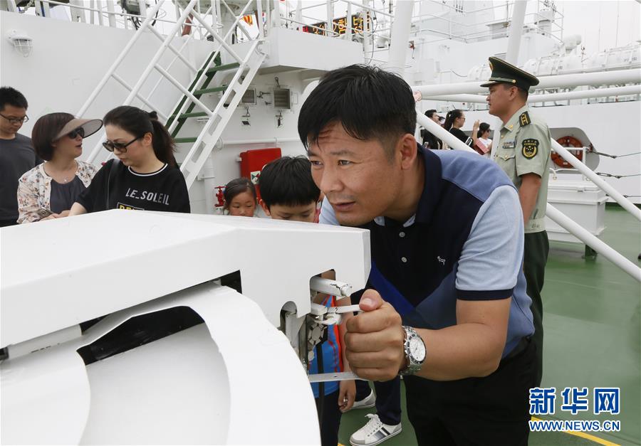 中國海警圓滿完成首次出訪（組圖）