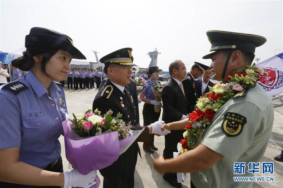 中國海警圓滿完成首次出訪（組圖）