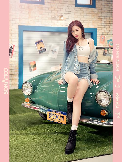 韓國女團sonamoo新專封面照曝光 化身芭比娃娃少女風十足【組圖】