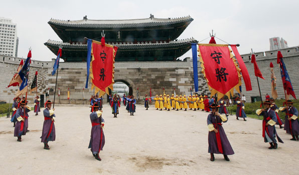 崇禮門把守儀式時隔8年重啟 游客可免費觀看【組圖】