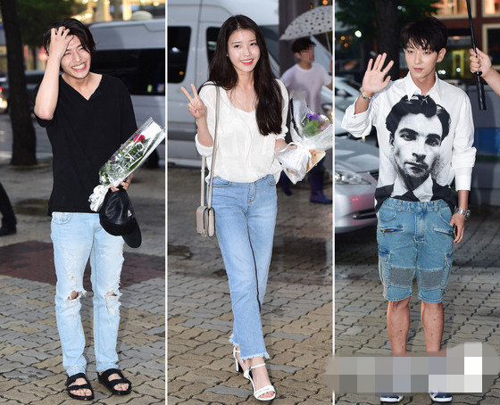 姜河那 IU 李準基