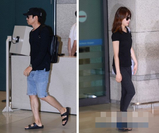 Eric徐賢真避緋聞分開走 《又是吳海英》劇組度假結束返韓【組圖】