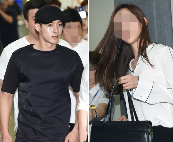 金賢重就前女友索賠16億韓元一案出席庭審【組圖】