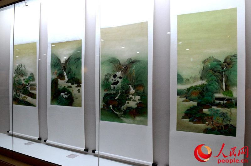 “墨魂彩韻——張譯丹作品展及小講堂”在首爾中國文化中心隆重開幕。