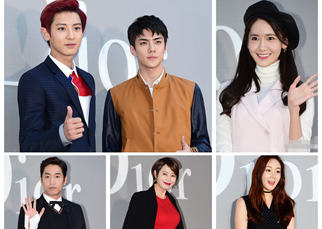 巨星云集！EXO燦烈世勛Eric帥氣亮相 允兒金惠秀崔智友同場比美【組圖】