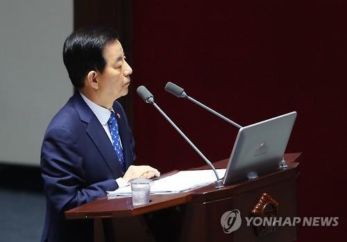 韓國國防部長官韓民求（來源：韓聯社）