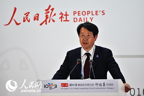 韓國中央日報發行人金教俊致辭