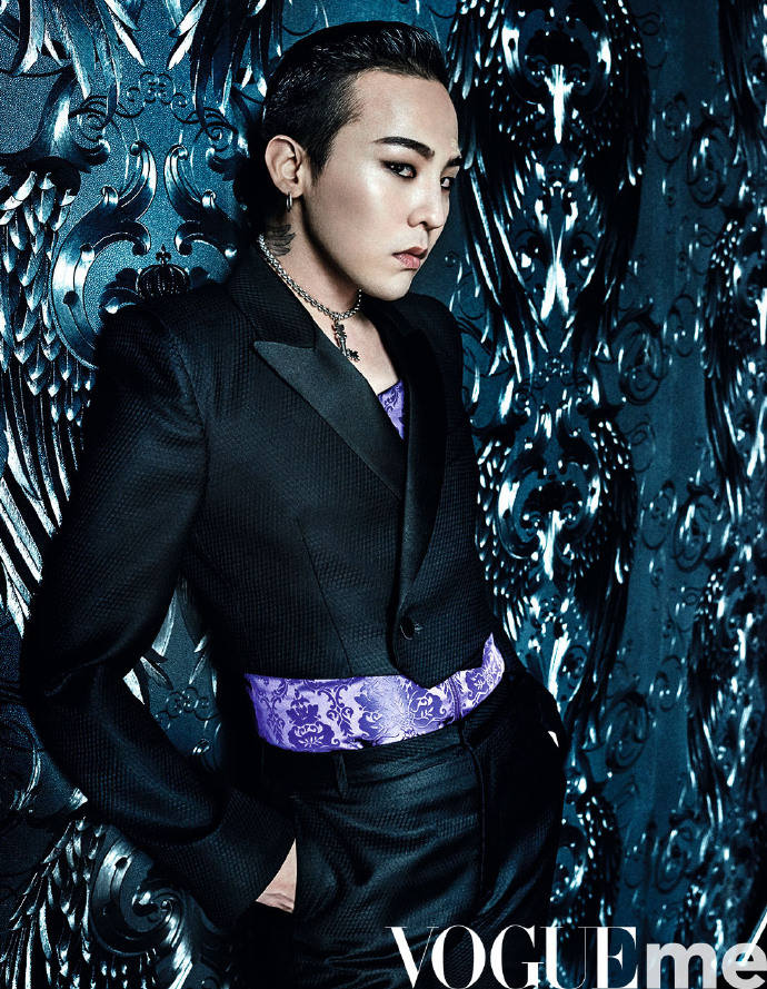 BIGBANG權志龍霸氣登雜志封面 搭超模展王者風范【組圖】