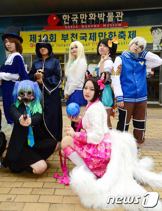 第十九屆韓國富川國際動漫節盛大開幕 cosplay秀精彩絕倫【組圖】