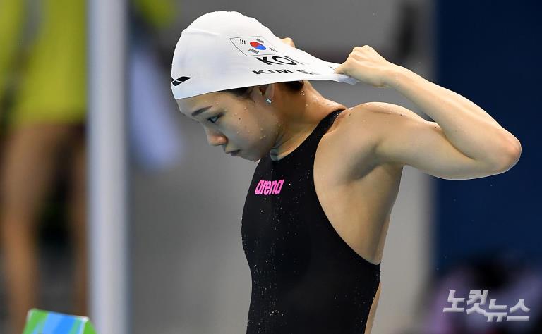 沖刺里約奧運！韓國游泳代表隊加緊訓練【組圖】