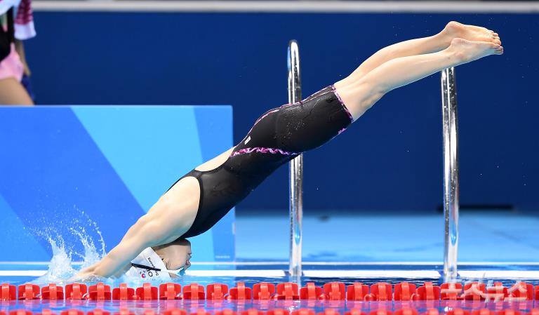 沖刺里約奧運！韓國游泳代表隊加緊訓練【組圖】