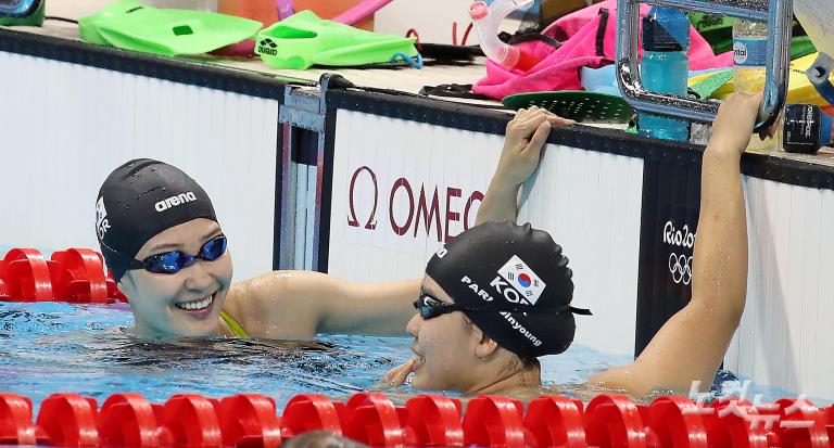 沖刺里約奧運！韓國游泳代表隊加緊訓練【組圖】