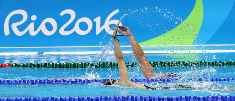 沖刺里約奧運！韓國游泳代表隊加緊訓練【組圖】